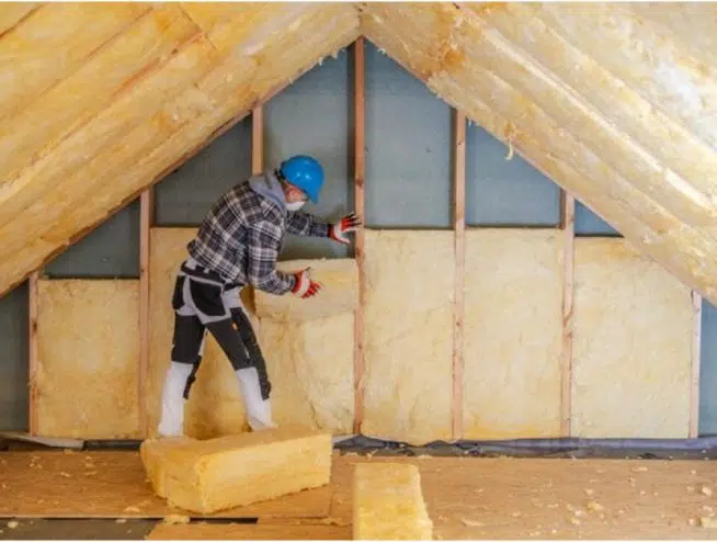 Attic-insulation